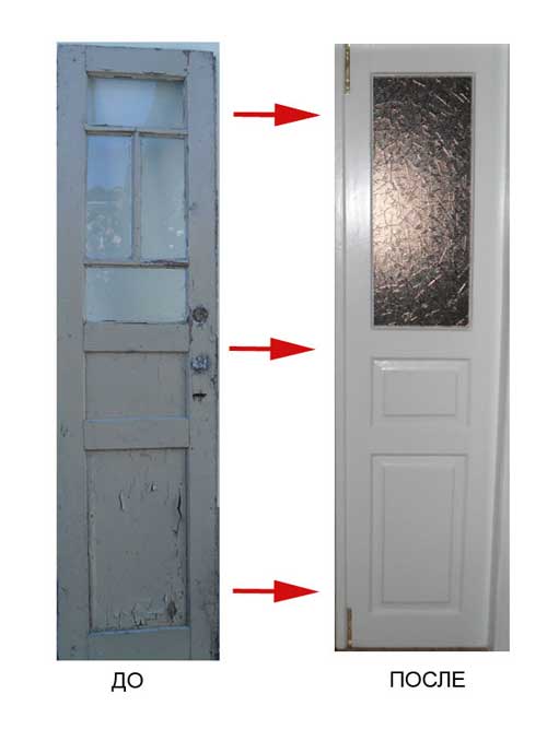 Реставрация старых дверей