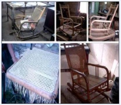 Реставрация плетеной мебели